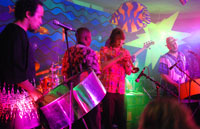 Tropical Beach themed Christmas Party - in January!