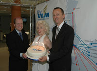 VLM Airlines celebrate 15th anniversary at London City Airport